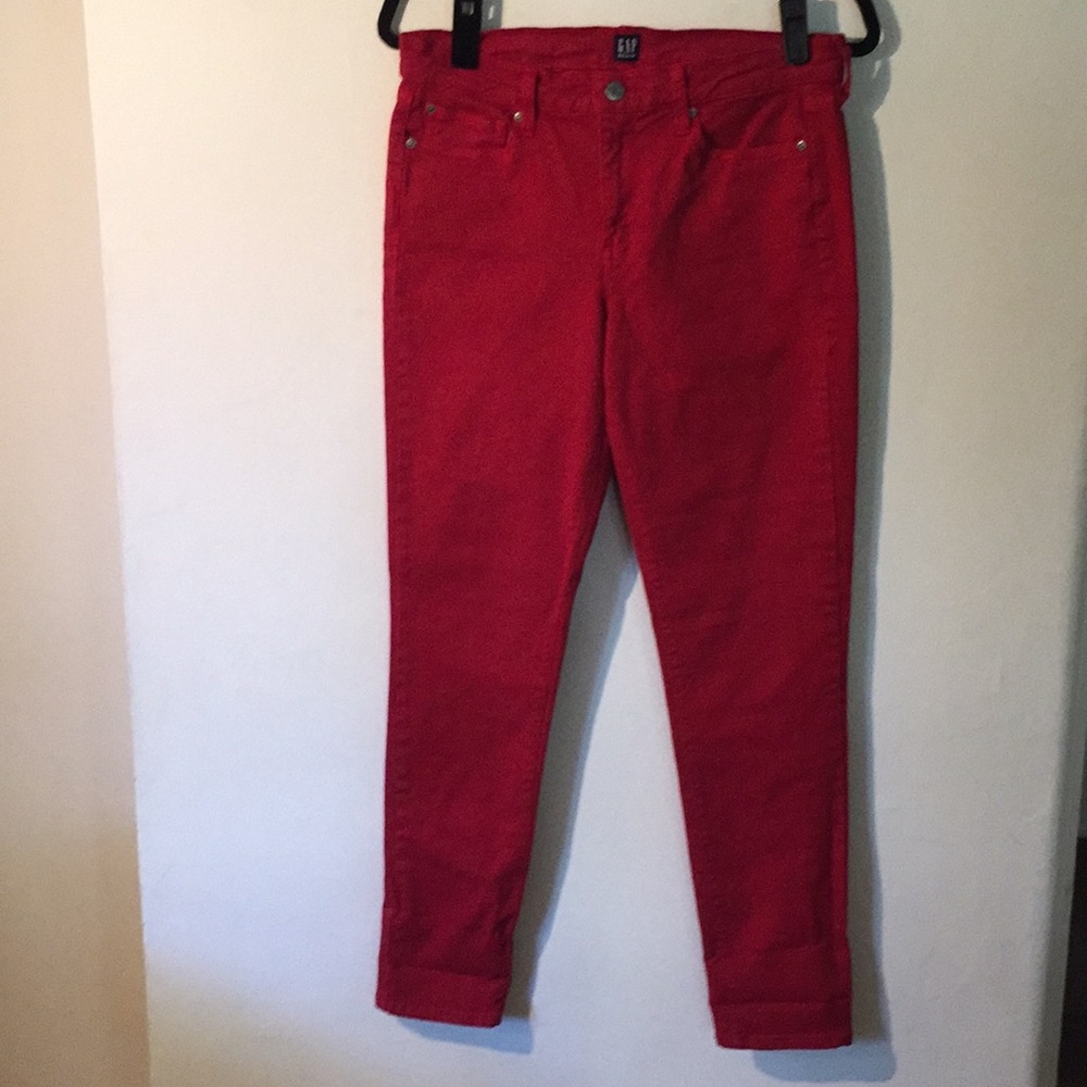 Gap Red Jeans